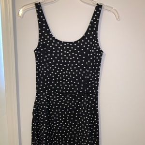 H&M Black Polka Dot Dress